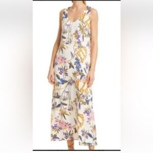 Signature Floral Multicolor Maxi Dress